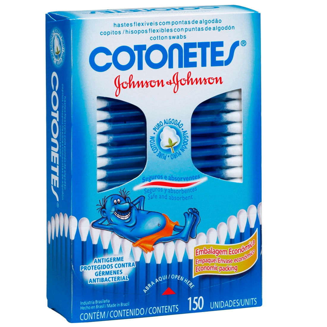 Cotonetes Johnson Caixa C/ 150 Un.