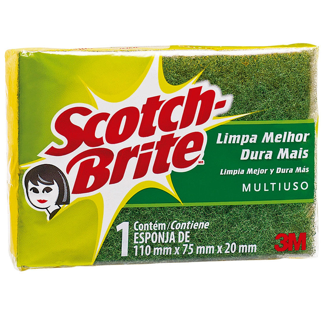 Esponja Scotch-Brite Multiuso Unitária