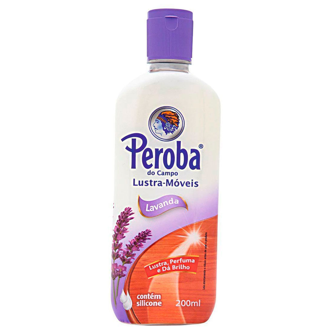Lustra Moveis Peroba 200ml Lavanda