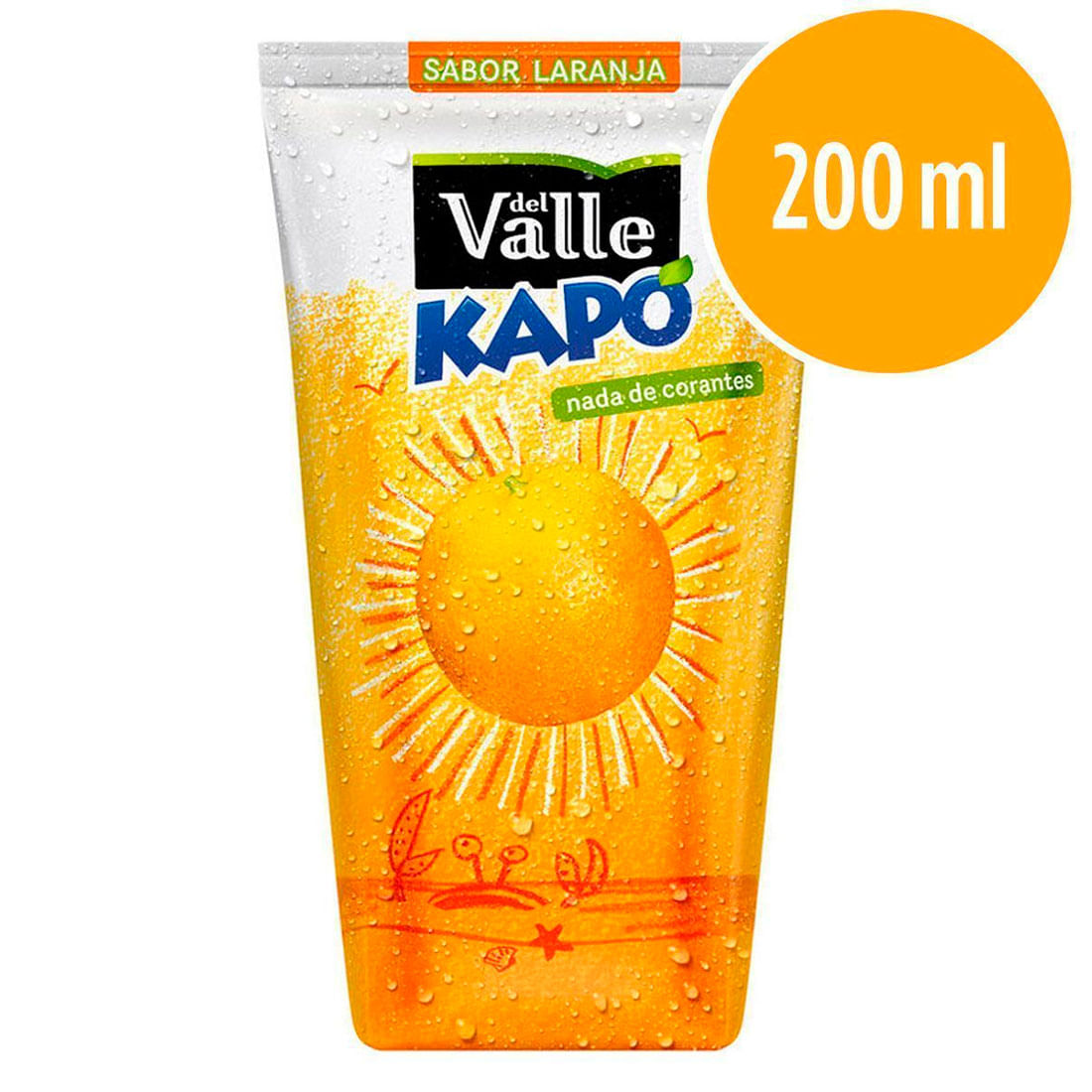 Suco Kapo 200ml Laranja