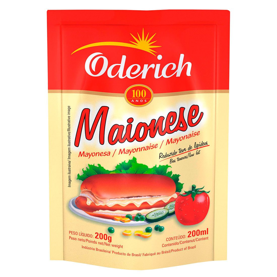 Maionese Oderich 200g Sache