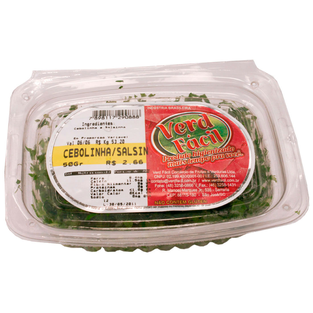 Cebolinha E Salsinha Verd Fácil 50g.
