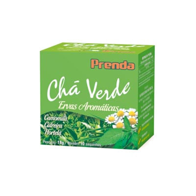 Cha Prenda 18g Verde C/ Ervas Aromaticas
