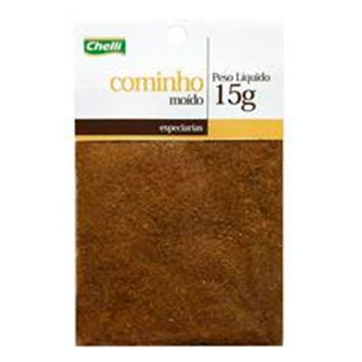 Cominho Moído Chelli Envelope 15g