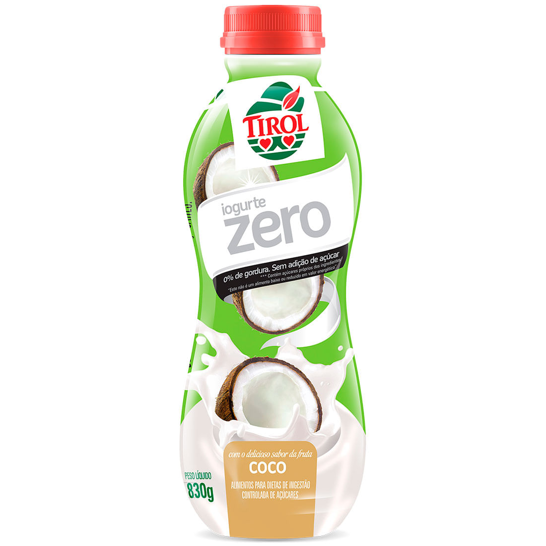 Iogurte Tirol 830g Coco Zero