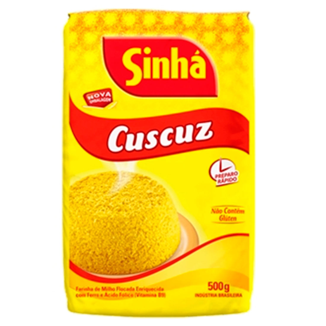 Farinha Milho Sinha 500g Cuscuz