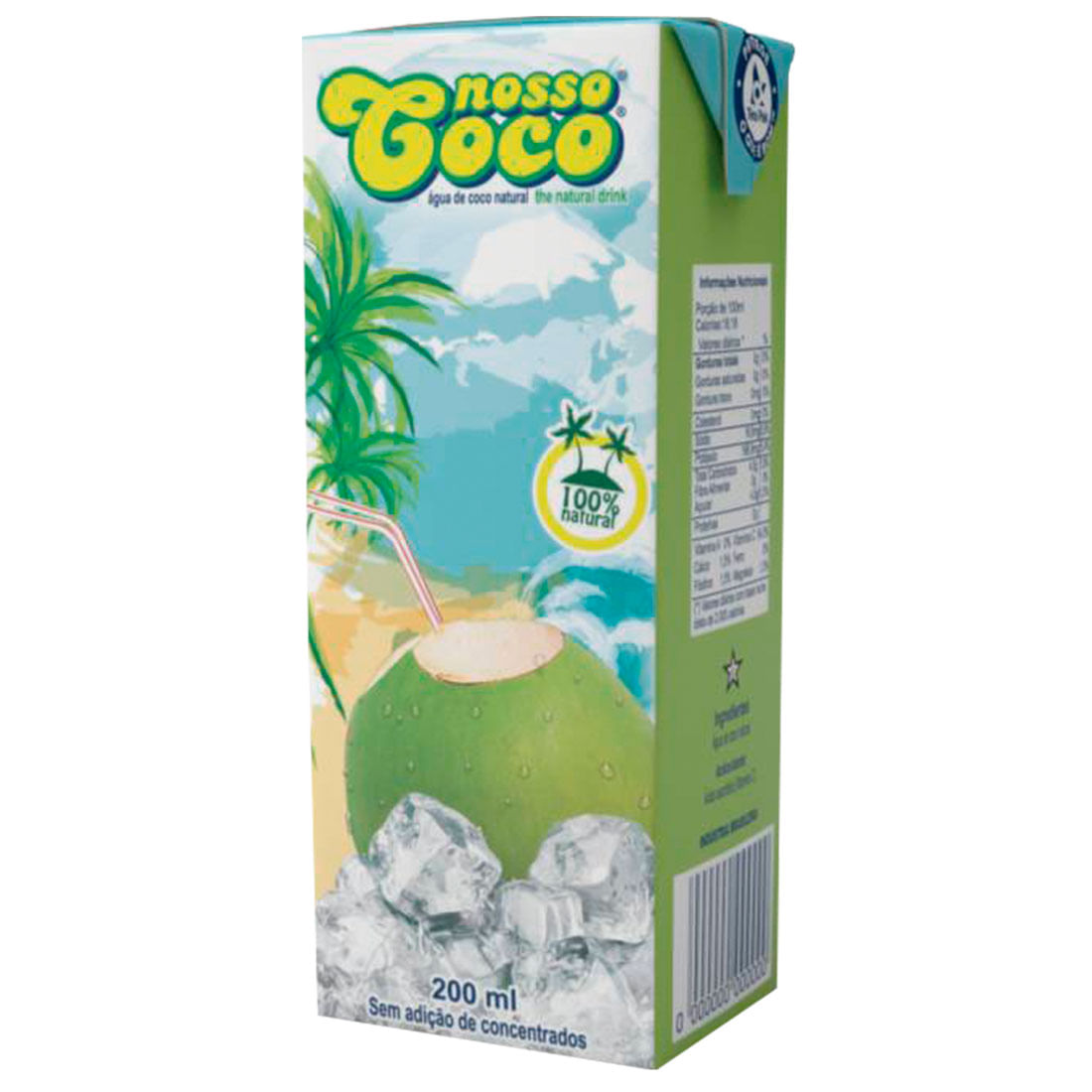 Água Coco Nosso Coco 200ml