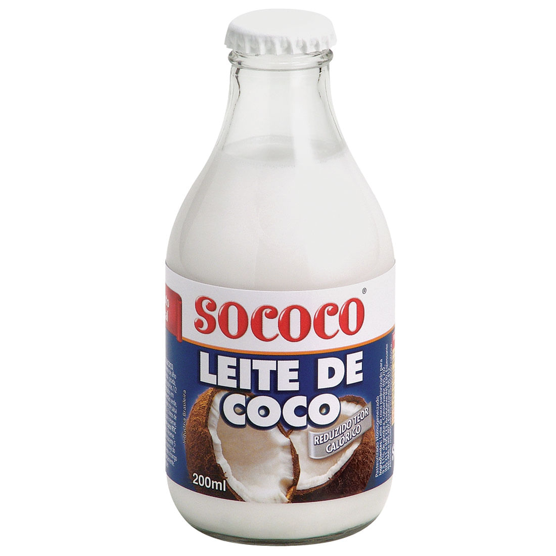 Leite Coco Sococo 200ml Rtc Vidro
