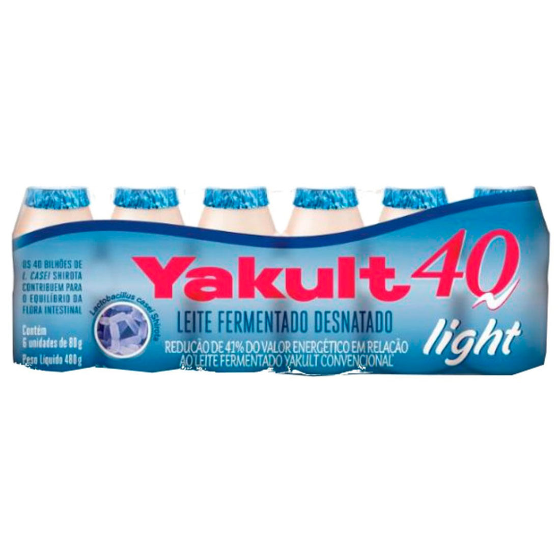 Leite Fermentado Yakult 480g Light C/6
