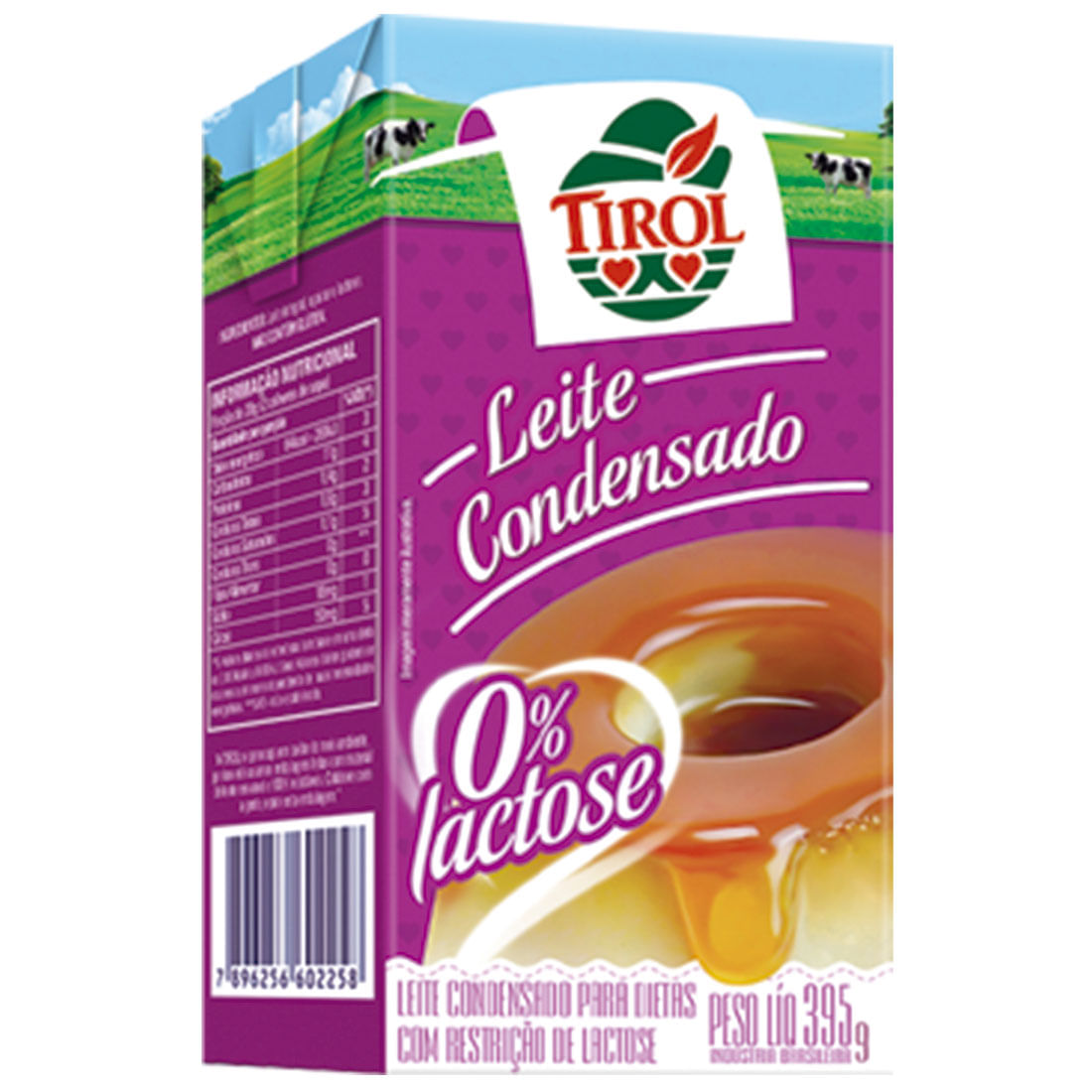 Leite Condensado Tirol Zero Lactose 395g