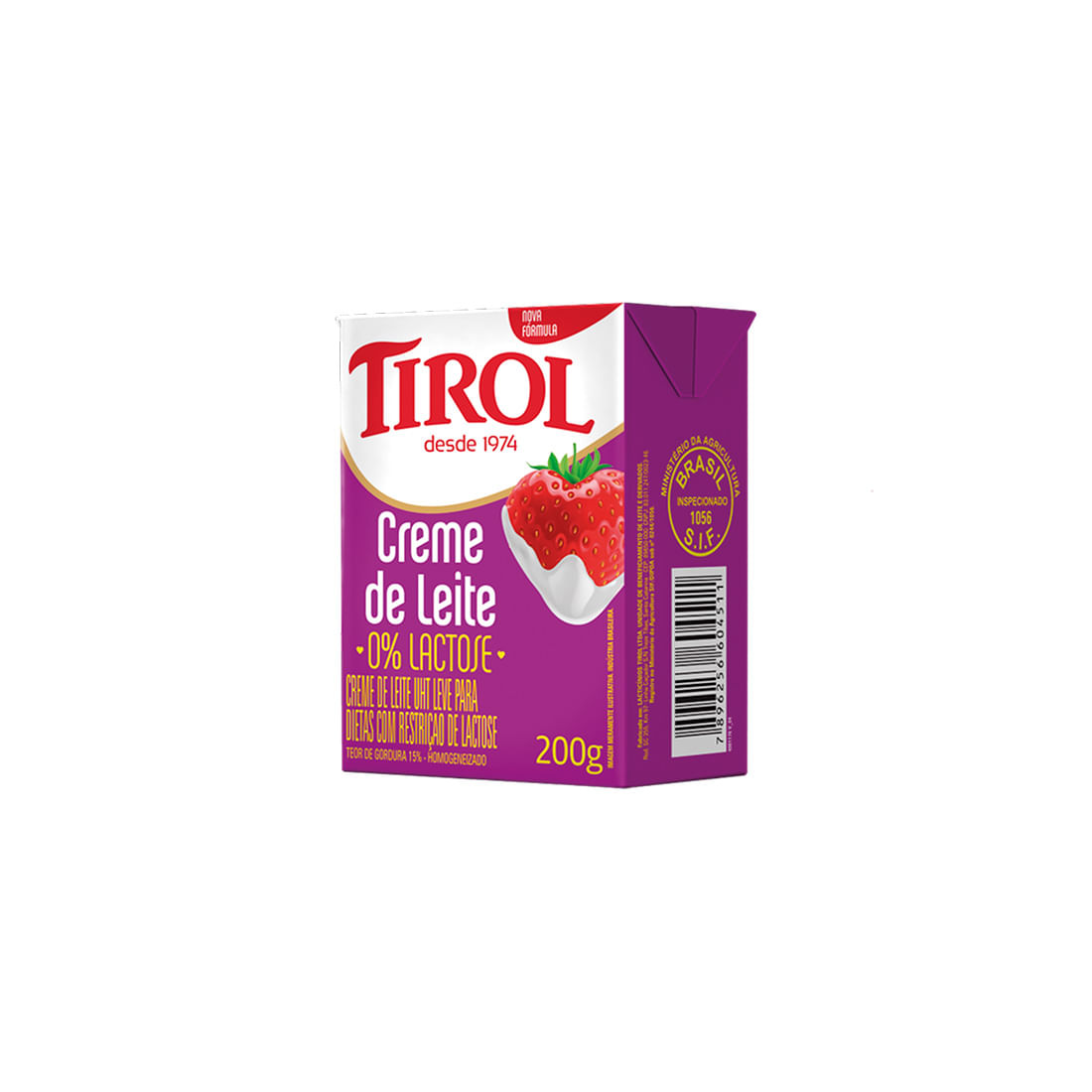 Creme Leite Tirol 200g Zero Lactose