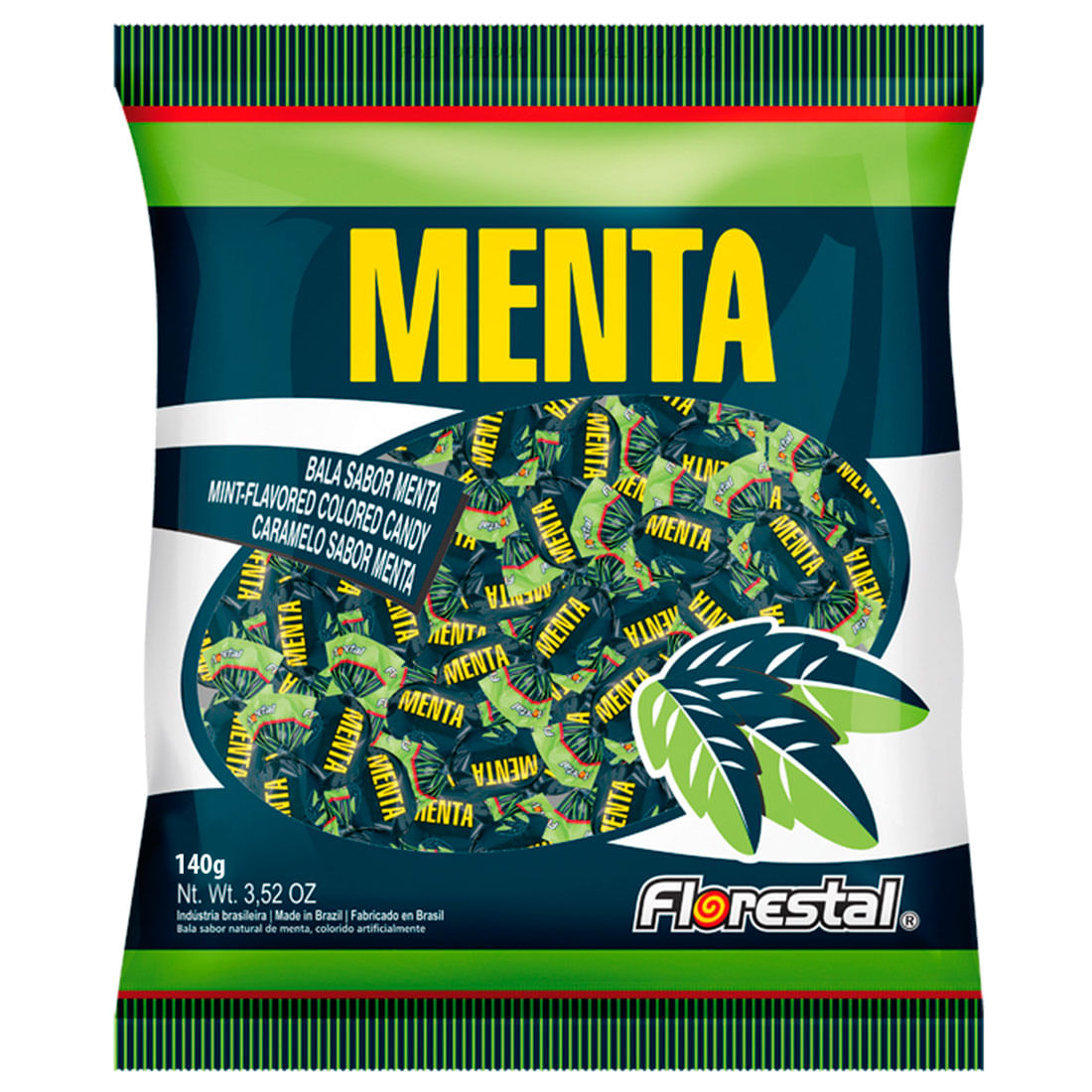 Bala Florestal 122g Menta