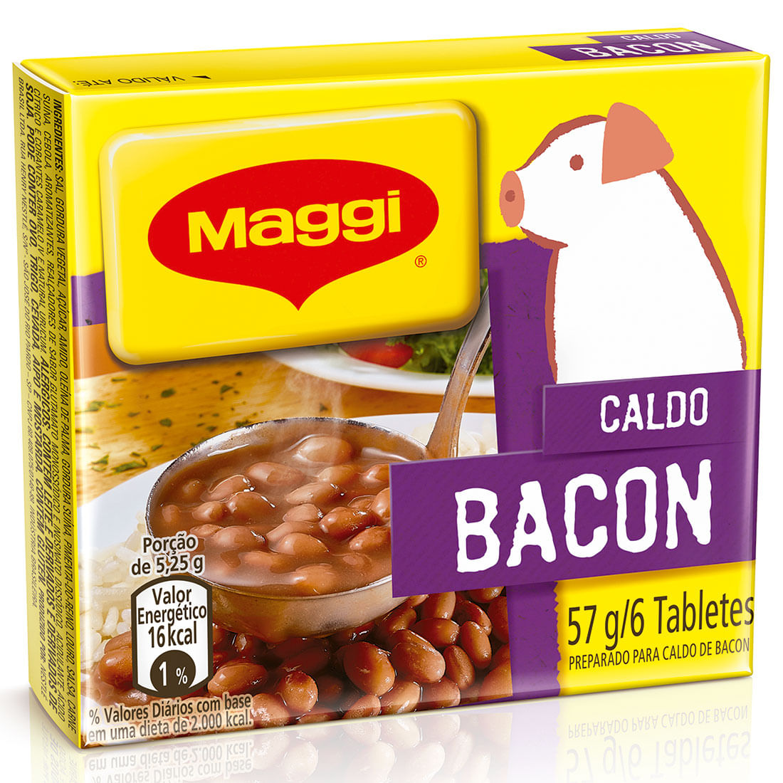 Caldo Sabor Bacon Maggi 57g