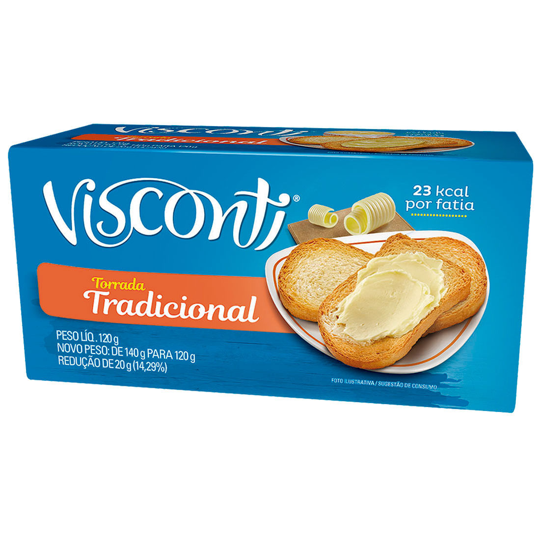 Torrada Visconti 120g Tradicional