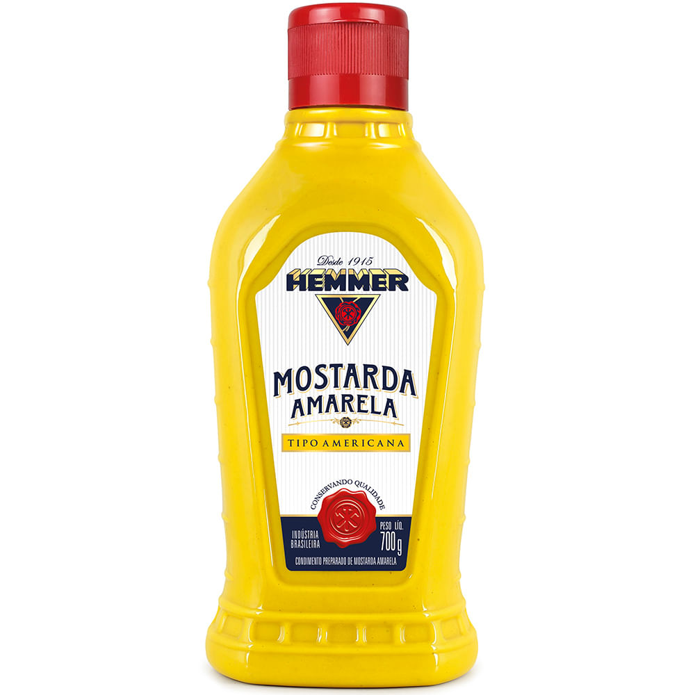 Mostarda Hemmer 700g Amarela