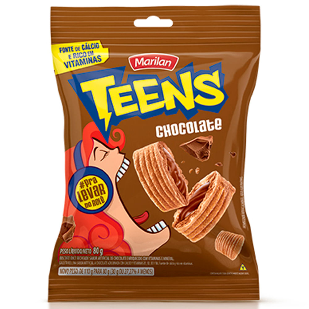 Biscoito Marilan 80g Teens Chocolate