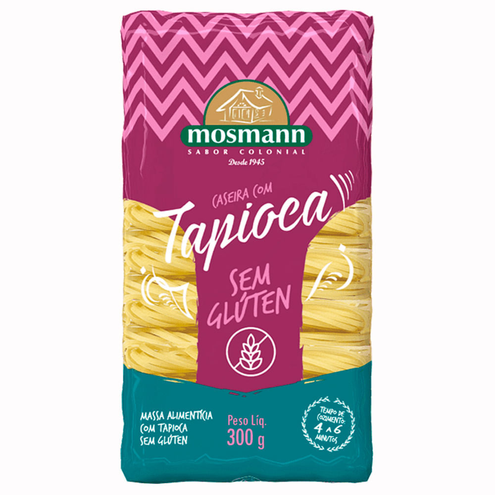 Massa Caseira Mosmann 300g C/Tapioca S/G