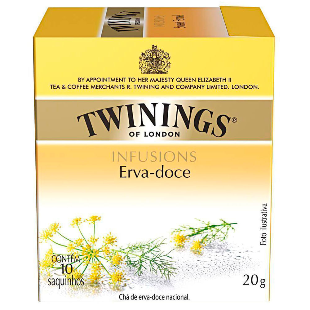 Cha Twinings 20g Erva Doce