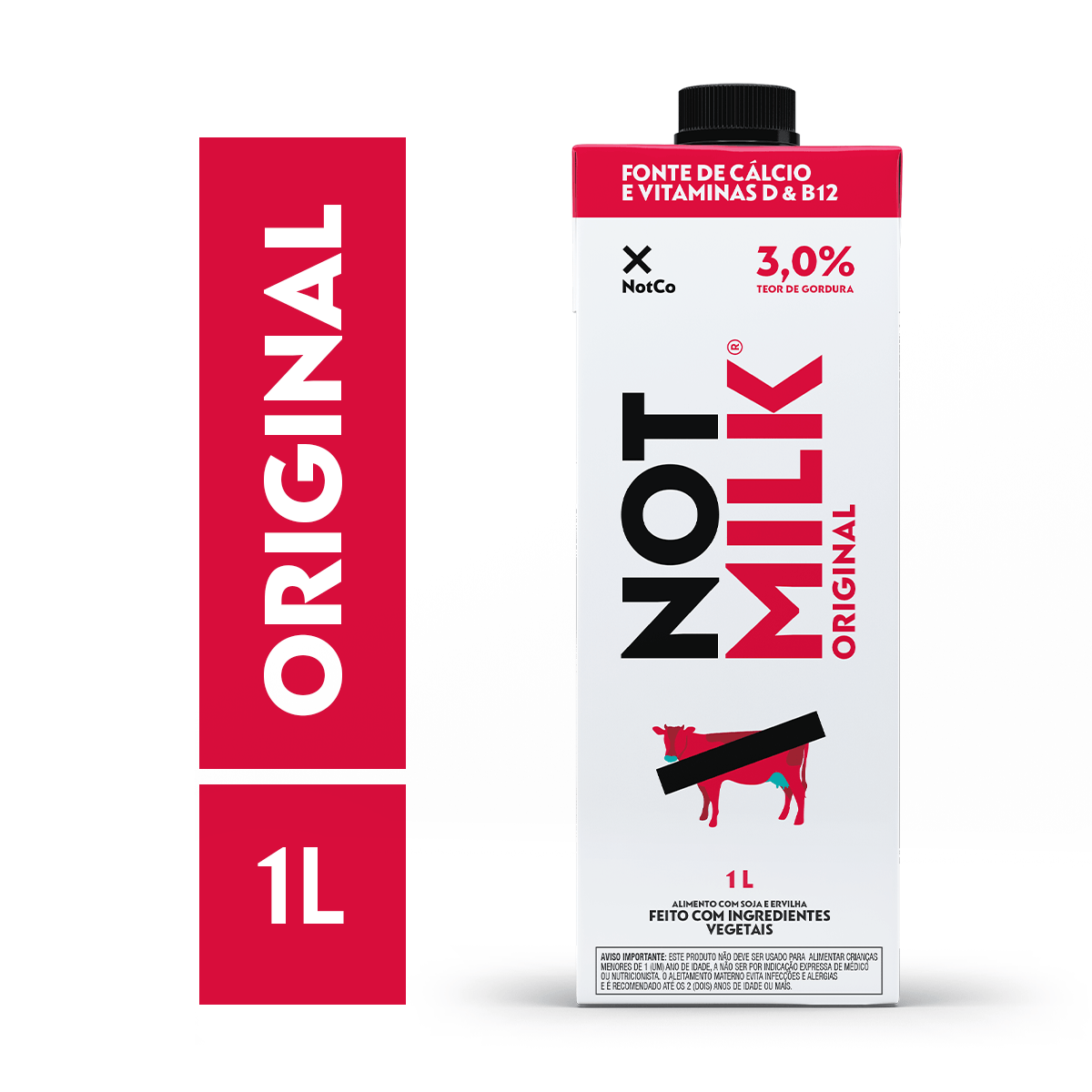Bebida Vegetal Notmilk 1l Original