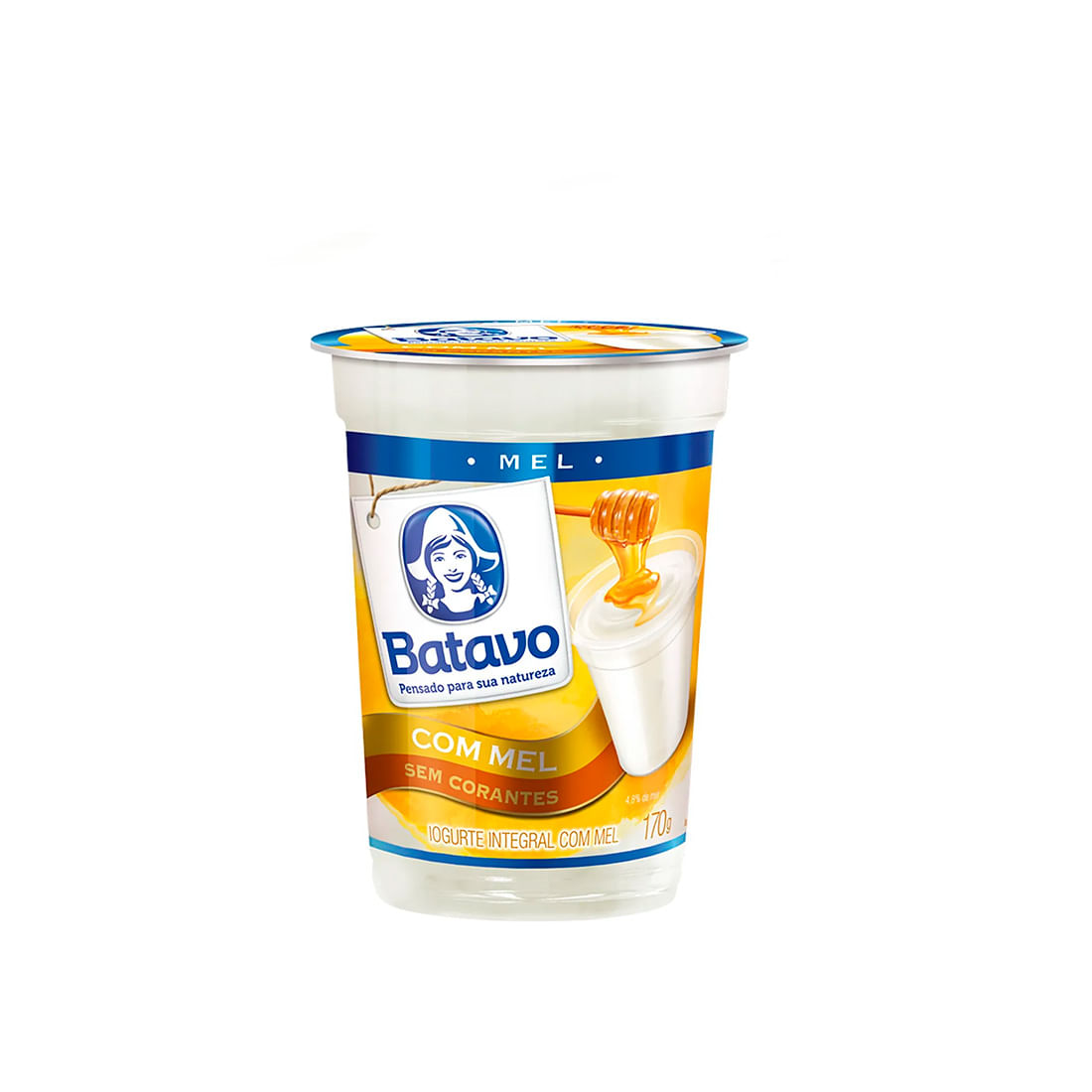 Iogurte Batavo 170g Mel