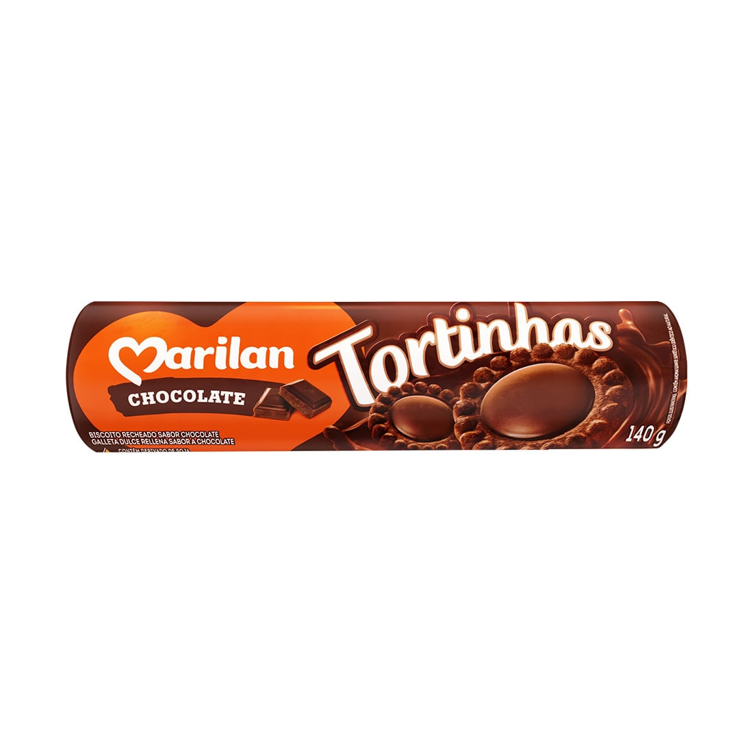 Biscoito Marilan 140g Tortinhas Choc