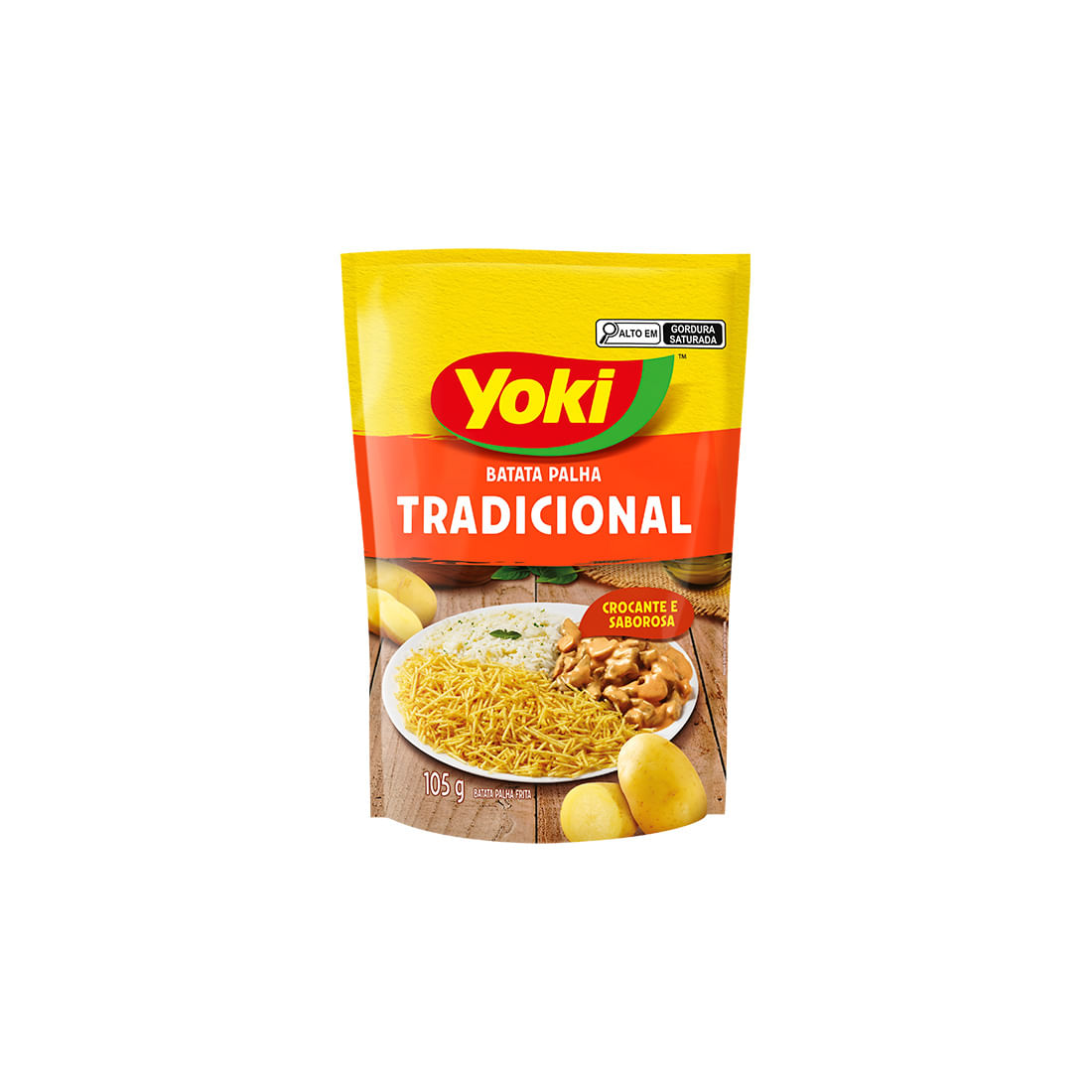 Batata Palha Yoki 105g Tradicional
