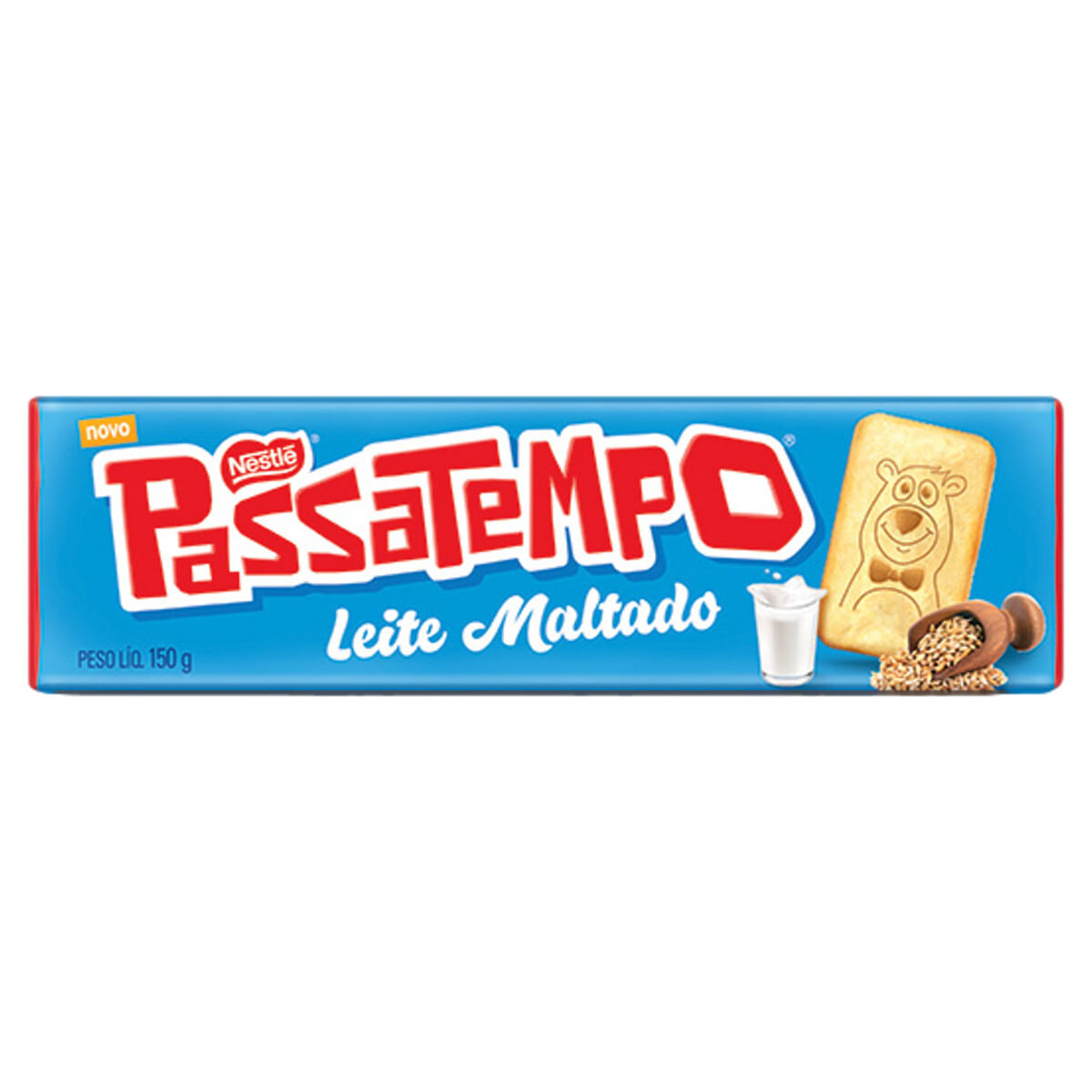 Biscoito Passatempo Leite Maltado 150g