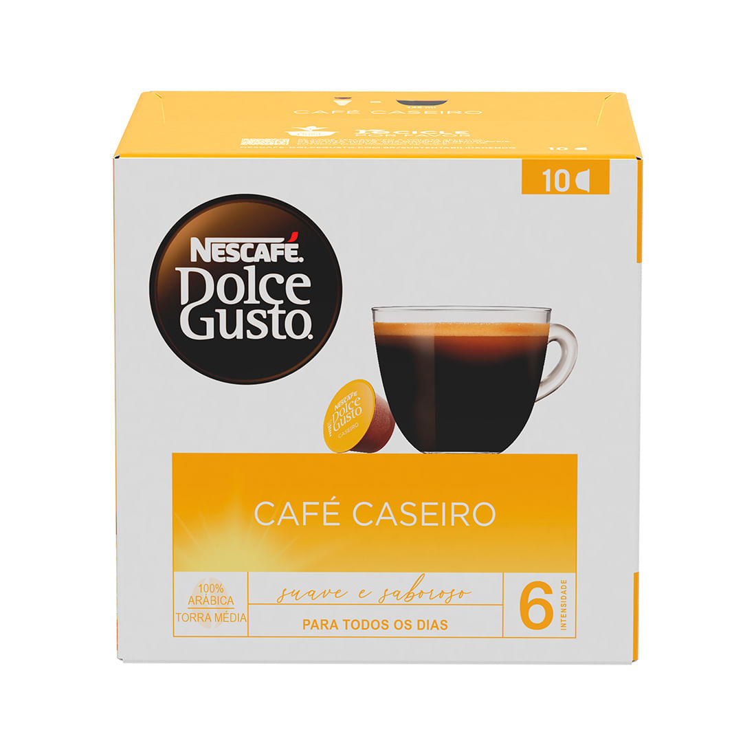 Café Em Cápsula Caseiro Nescafé Dolce Gusto 80g