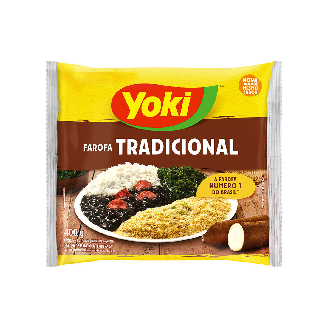 Farofa Yoki Tradicional 400g
