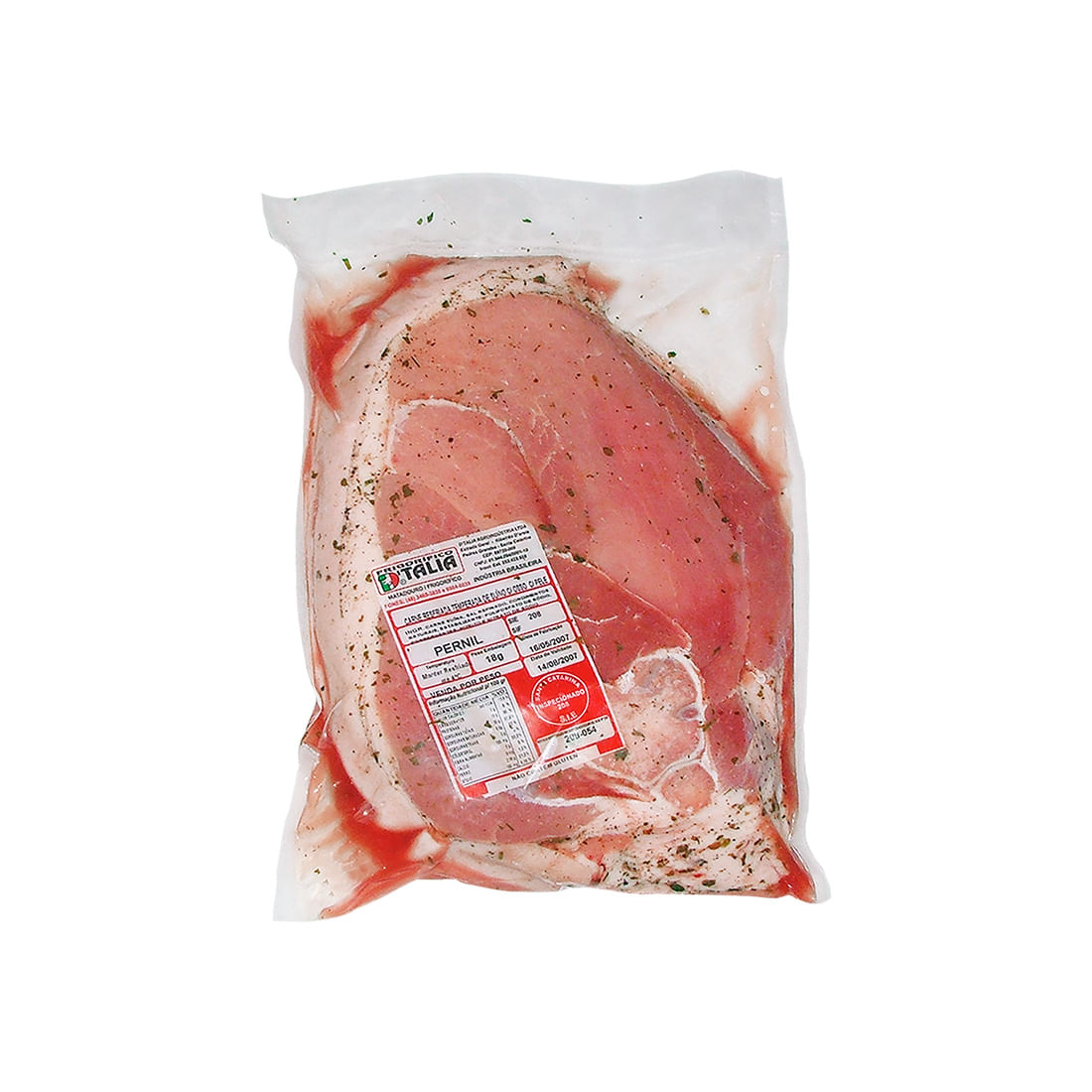 Pernil Temperado Embalagem 1kg