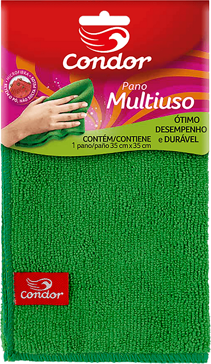 Pano Condor Multiuso Amarelo