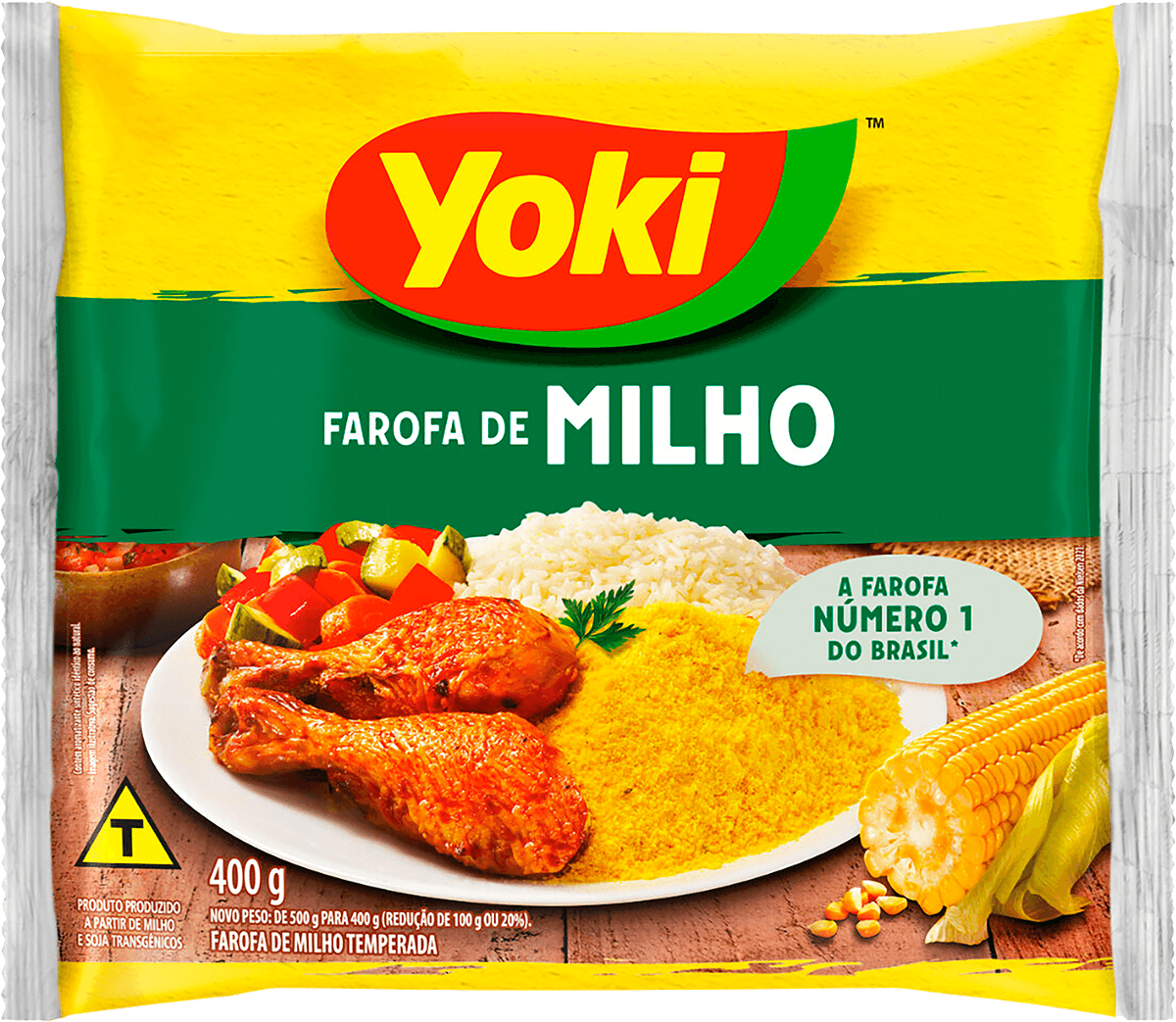 Farofa Yoki 400g Milho