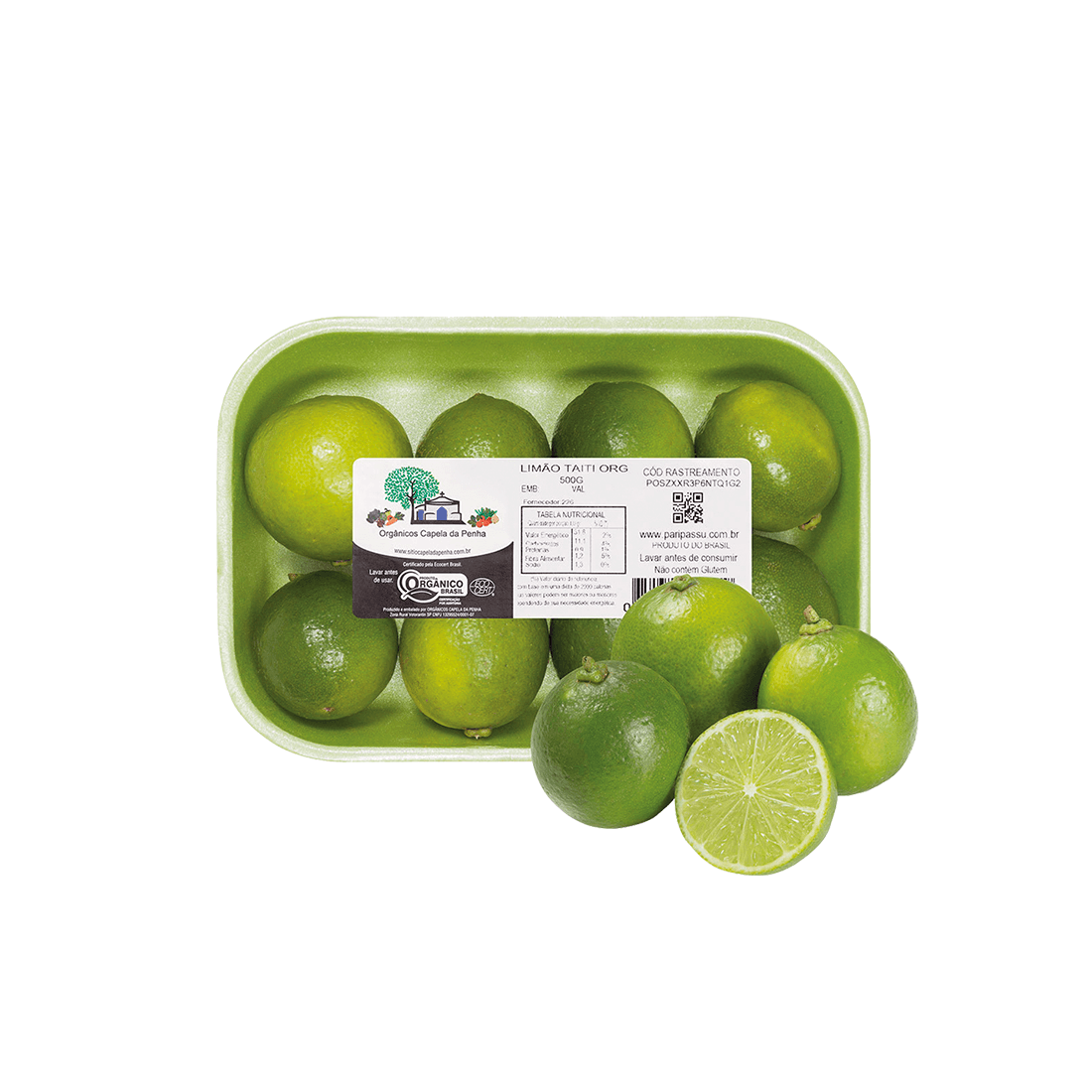 Limão Tahiti 500g Orgânico Bd