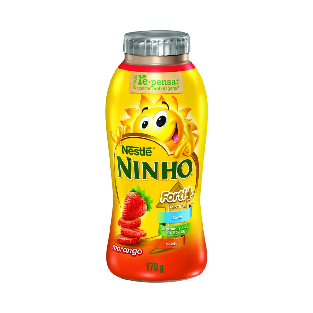 Iogurte Ninho Soleil 170g Morango