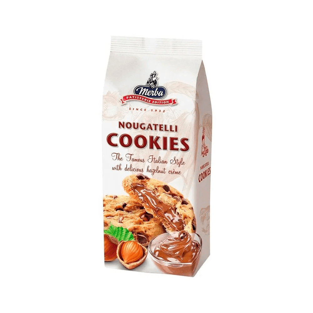 Biscoito Cookies Merba 200g Nougatelli