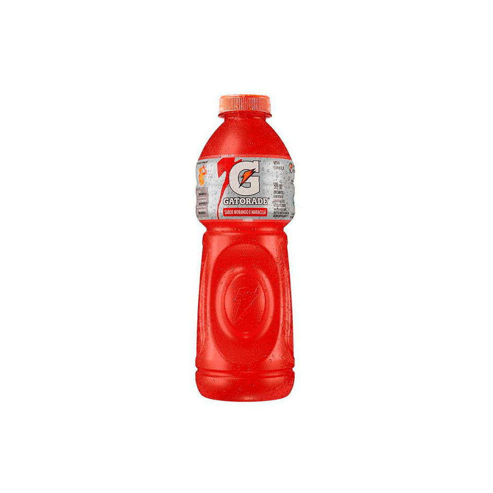 Isotônico Gatorade Morango Com Maracujá 500ml Garrafa