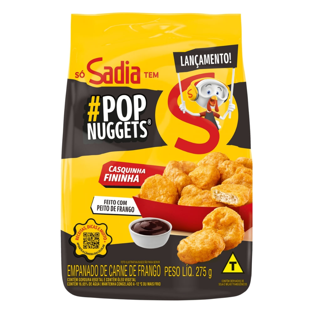 Empanado De Frango Sadia Nuggets Pacote 275g