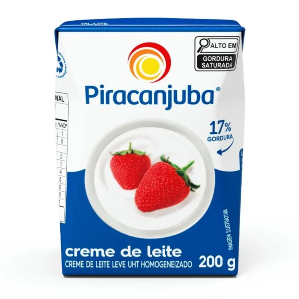Creme De Leite Piracanjuba 200g