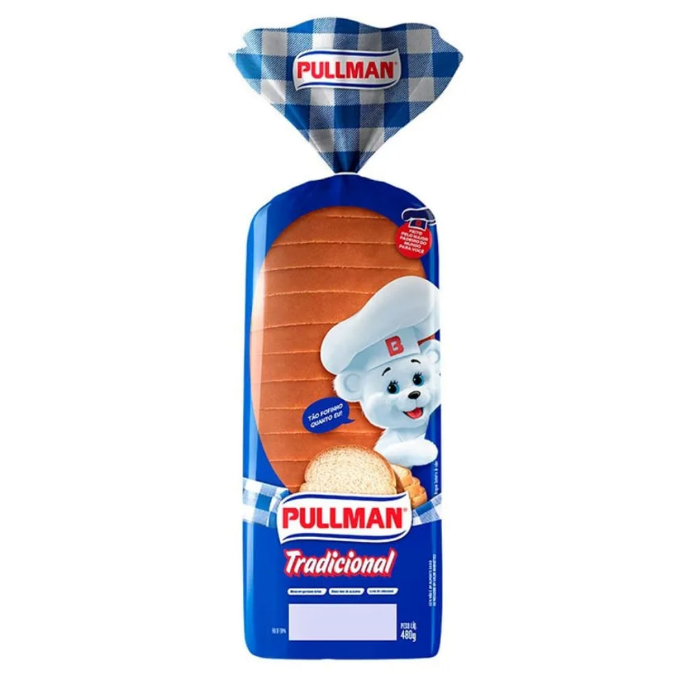 Pão Pullman Tradicional 480g
