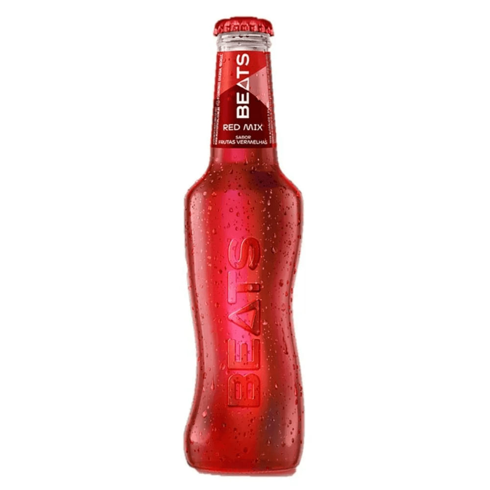 Drink Pronto Beats Red Mix Frutas Vermelhas 269ml Long Neck