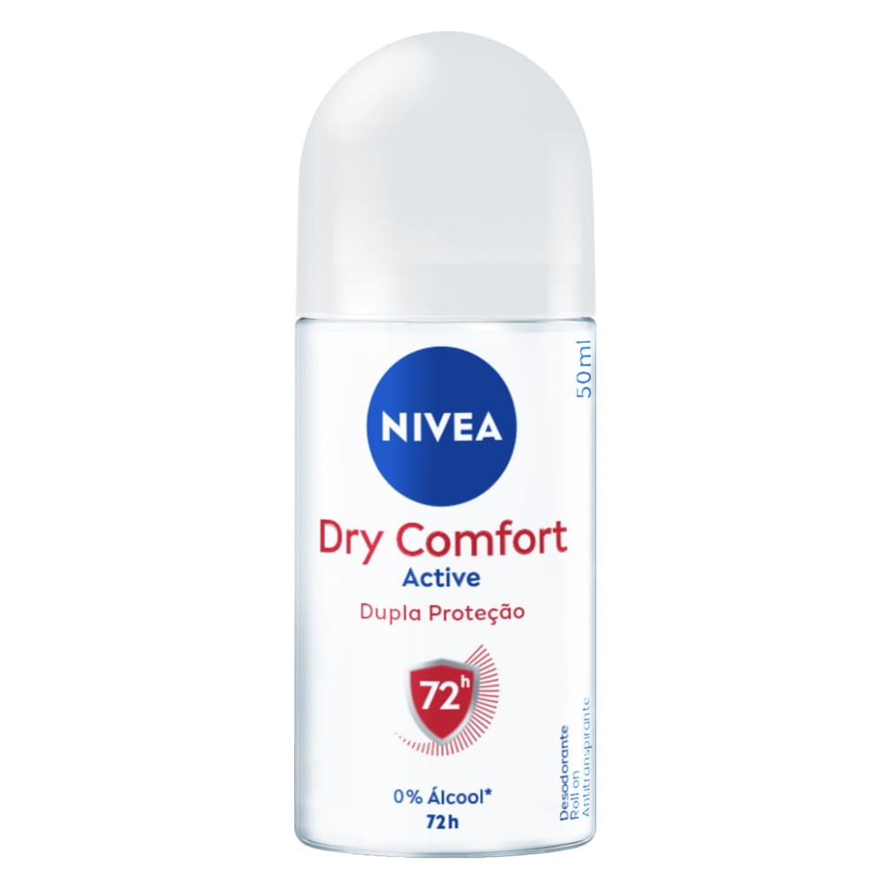 Nivea Desodorante Antitranspirante Roll-On Dry Comfort 50ml