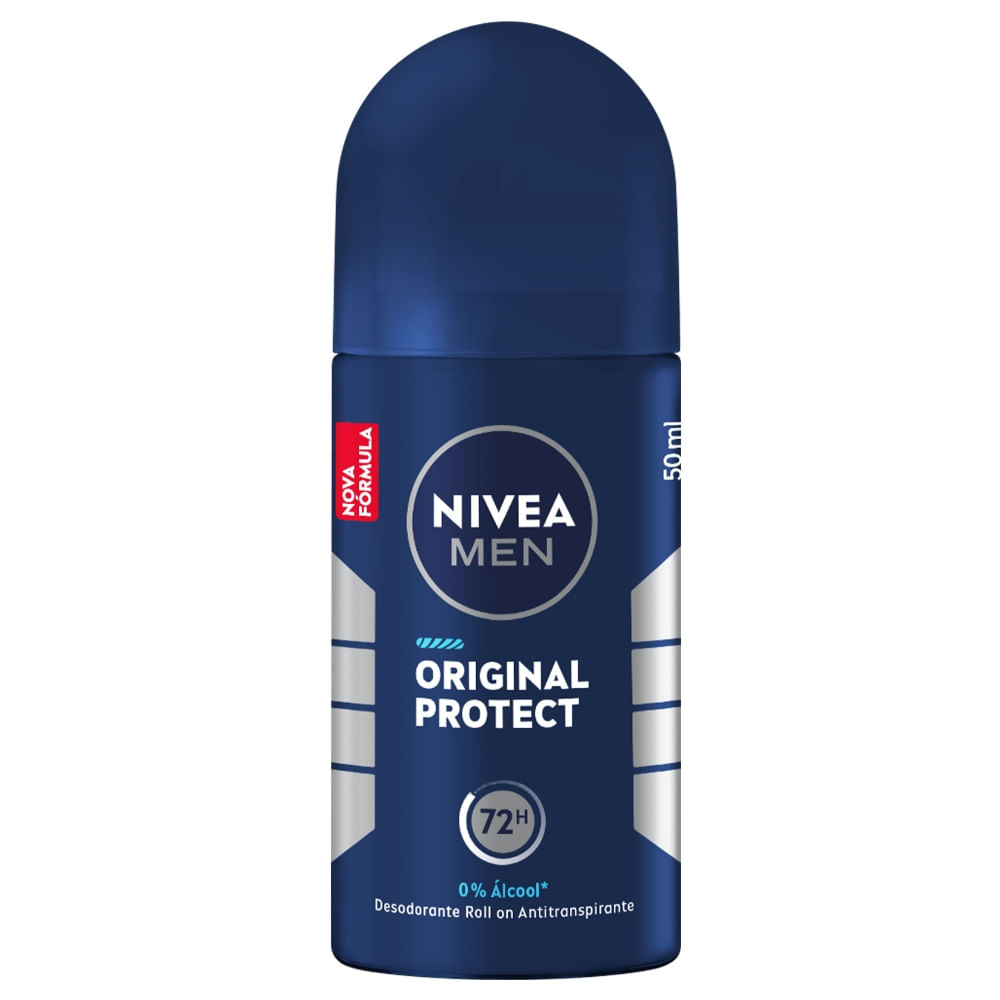 Nivea Men Desodorante Antitranspirante Roll-On Original Protect 50ml