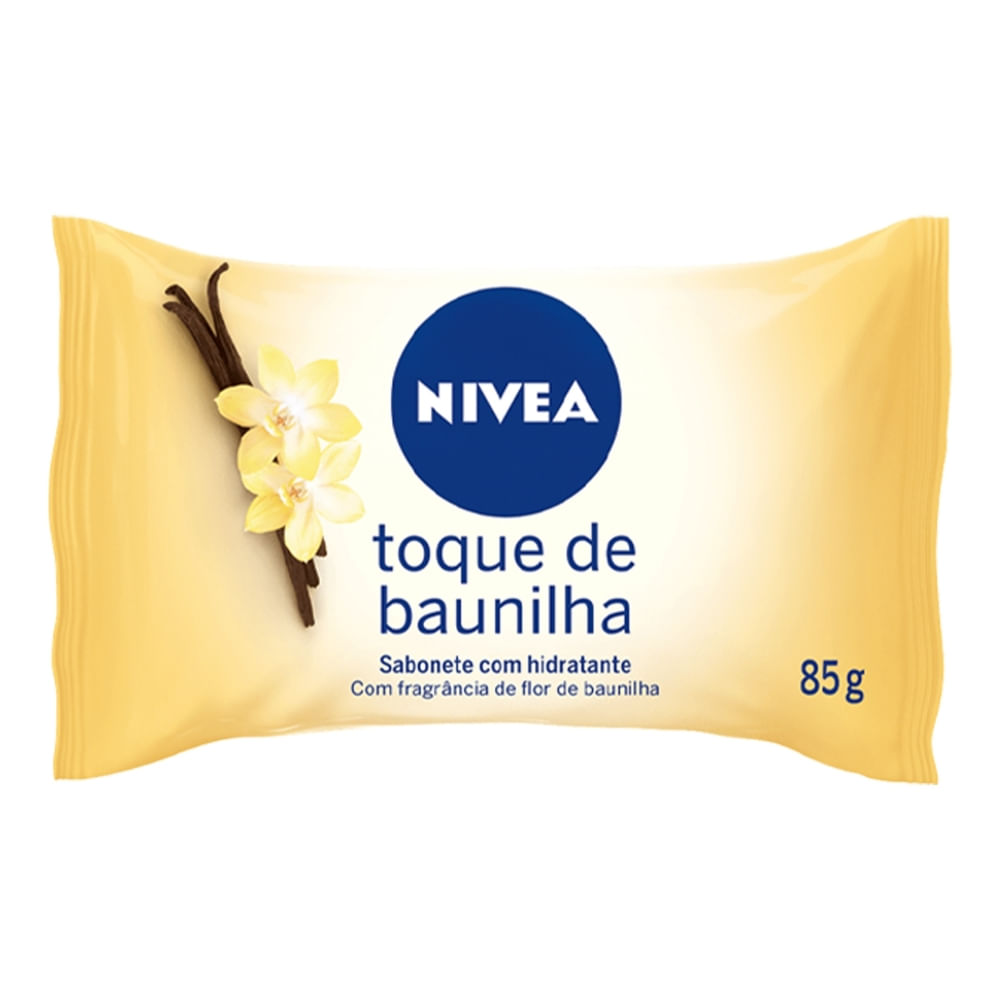 Nivea Sabonete Em Barra Toque De Baunilha 85g