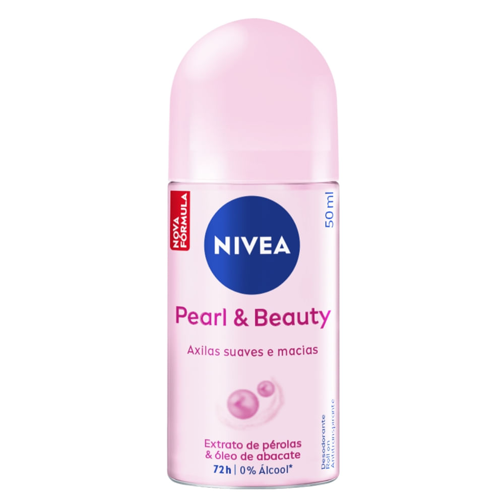 Nivea Desodorante Roll-On Pearl & Beauty 50ml