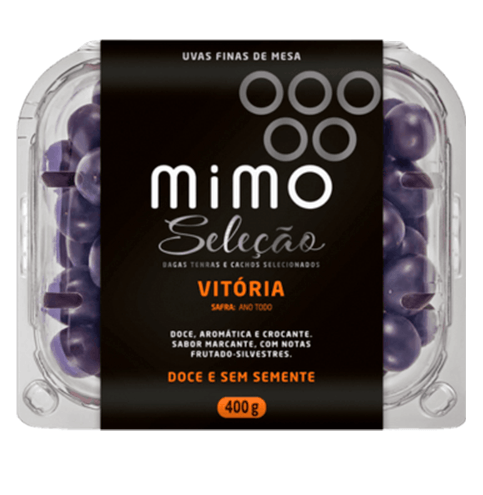 Uva Vitória Mimo 400g Bandeja
