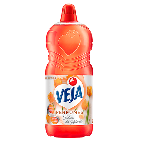 Limpador Perfumado Tulipa Da Holanda Veja Perfumes Frasco 2l