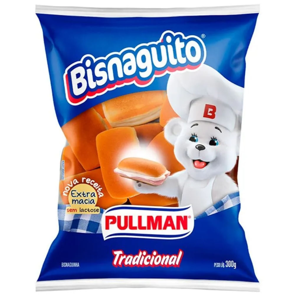 Pão Bisnaguito Pullman Tradicional 300g