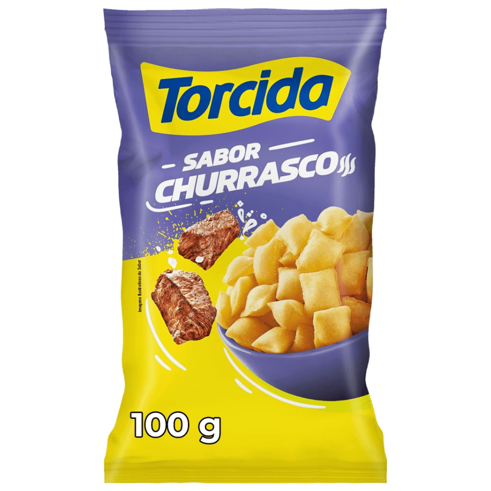 Salgadinho Torcida Churrasco 100g