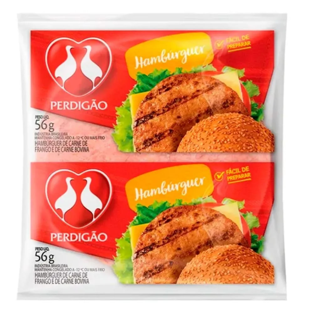 Hamburguer Perdigão Misto 56g