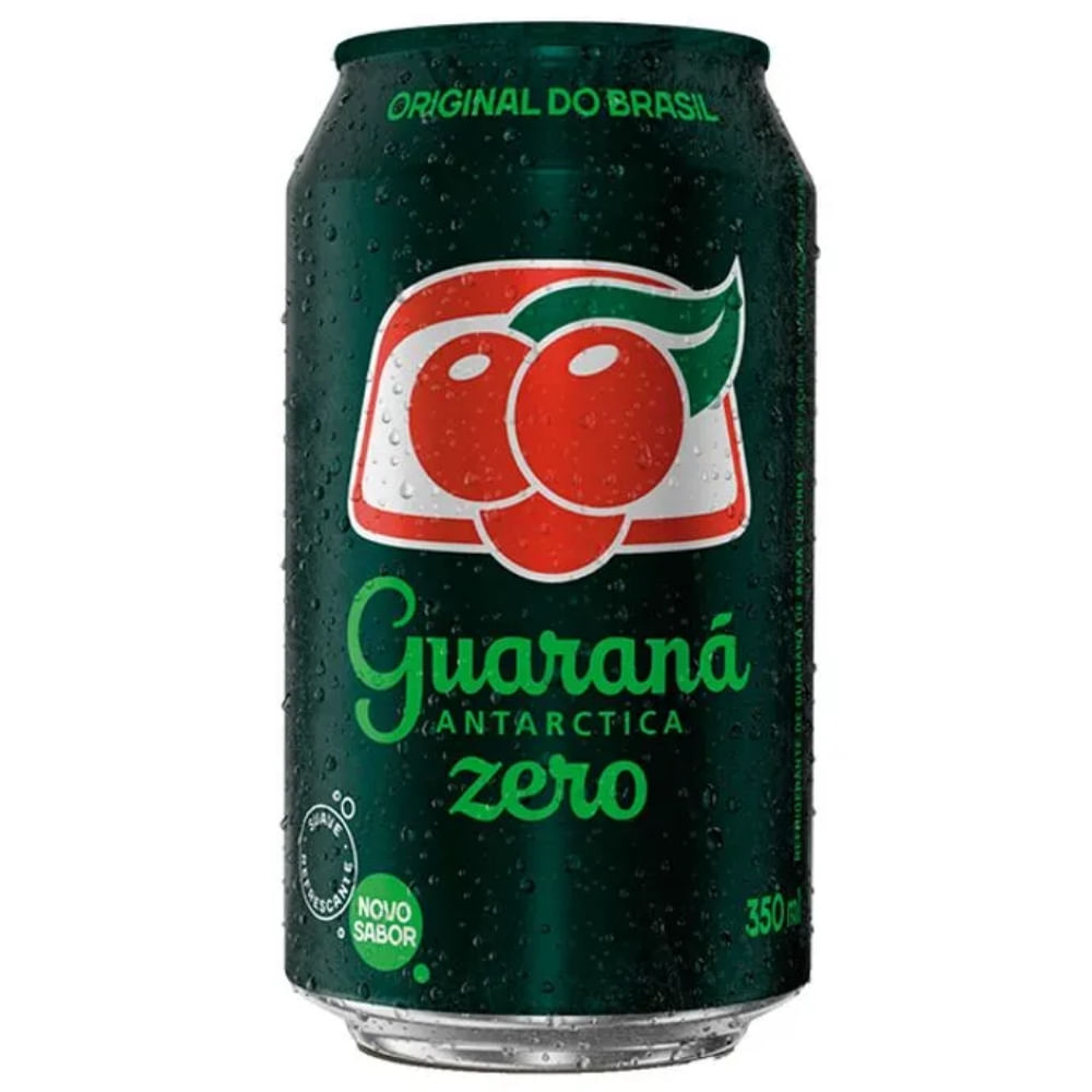 Refrigerante Guaraná Antarctica Zero 350ml Lata
